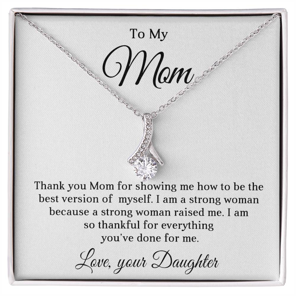 TO MY MOM - HAPPY MOTHER'S DAY - ALLURING BEAUTY NECKLACE