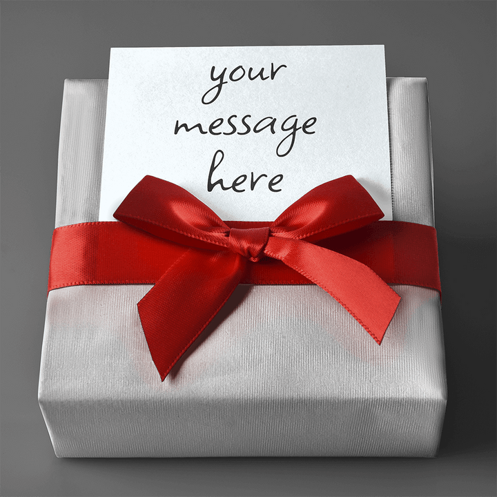 Personalized Gift Wrap with Handwritten Message