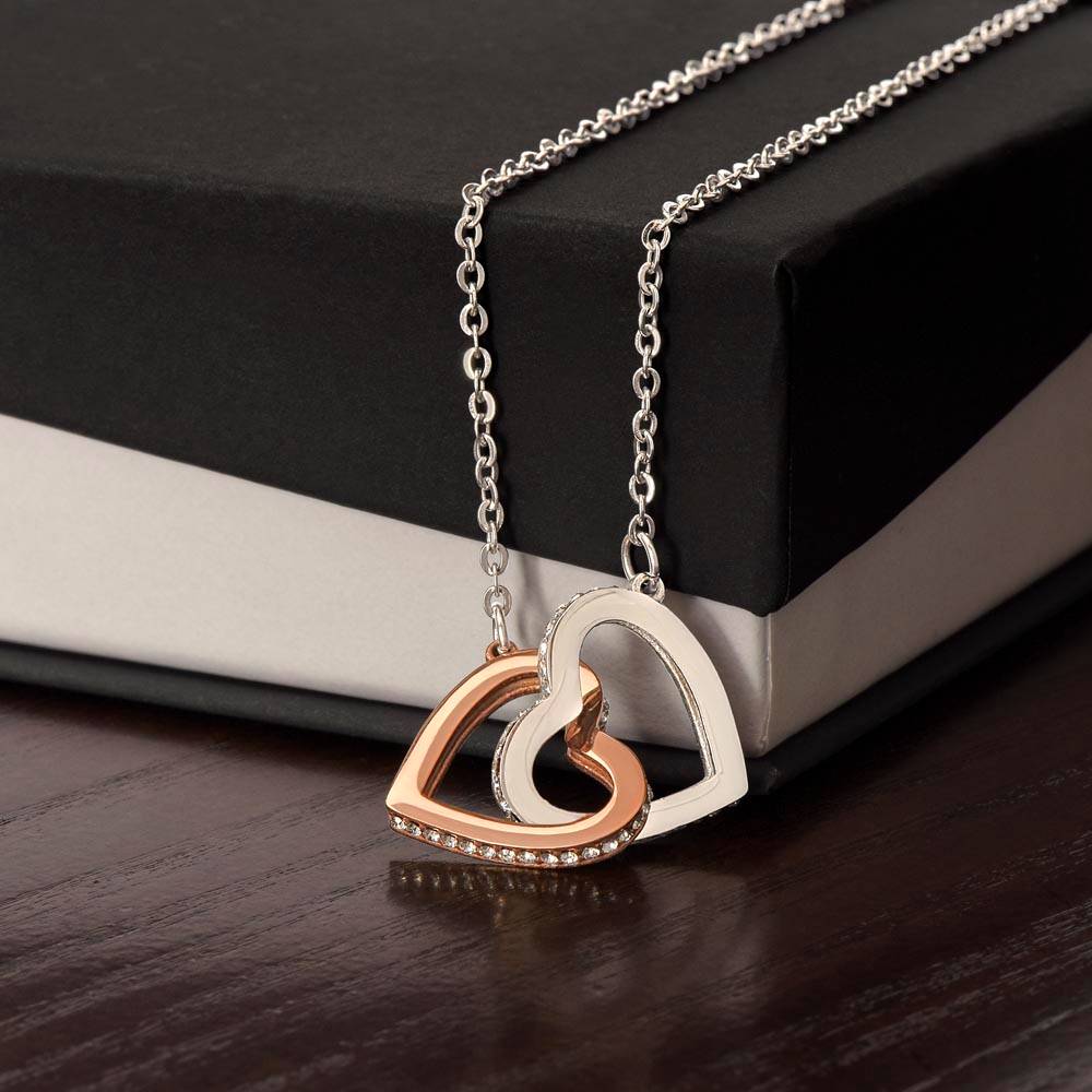 Best Interlocking Hearts Necklace for Wife (no mc)